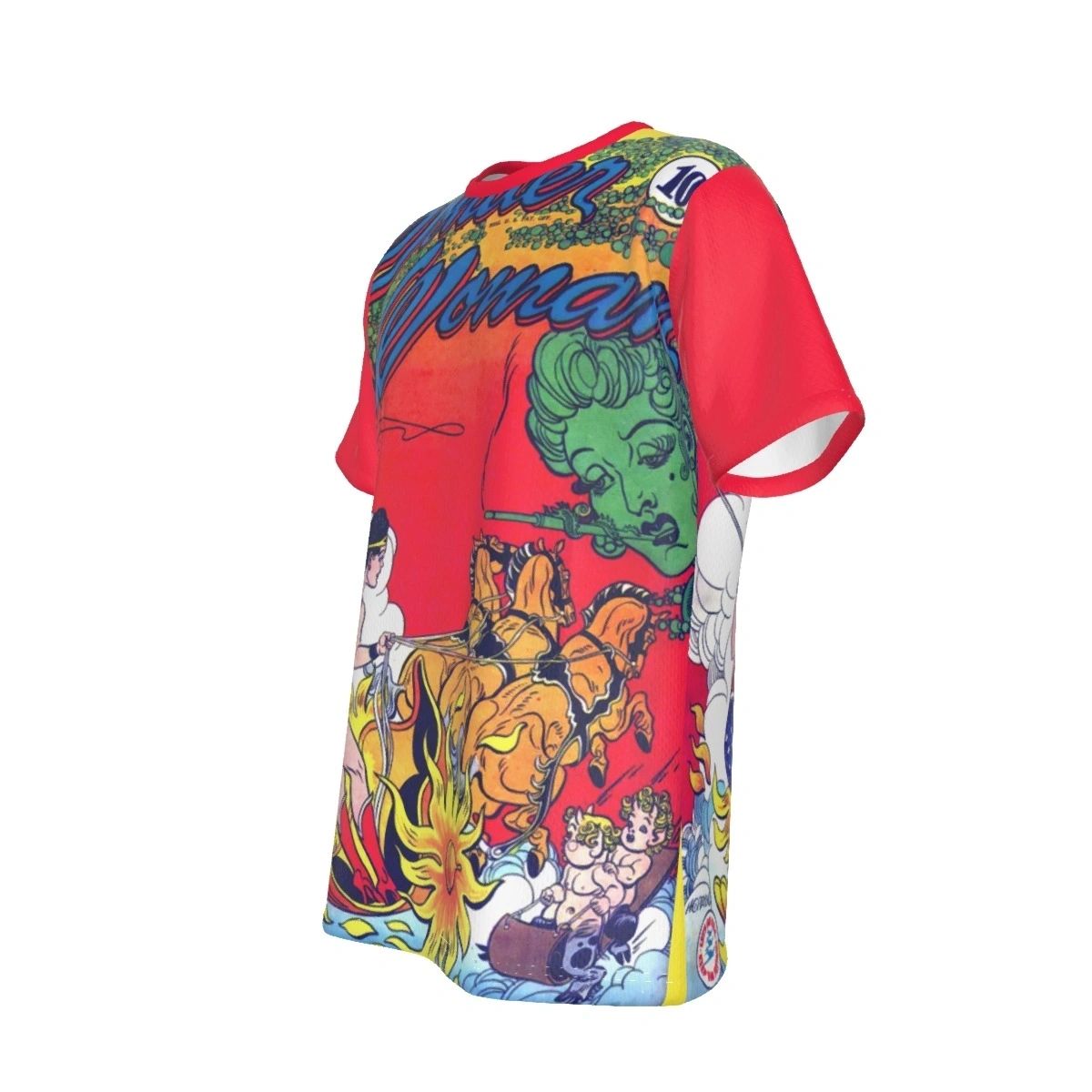 WONDER WOMAN 3 ALL OVER PRINT SHIRT AND TANK