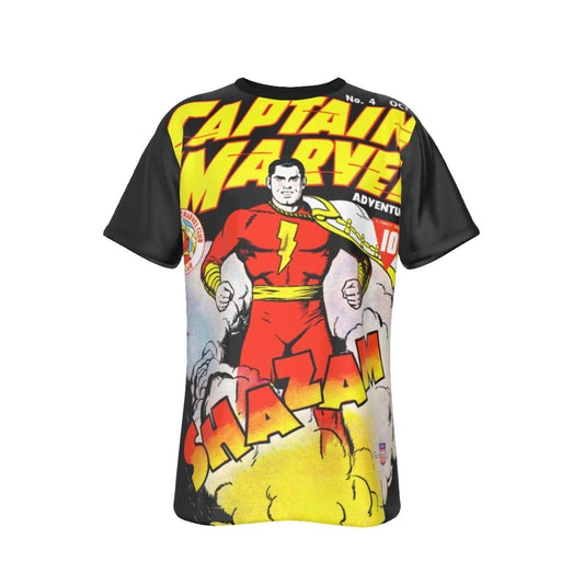 CAPTAIN MARVEL ADVENTURES 4 ALL OVER PRINT SHIRT AND TANK