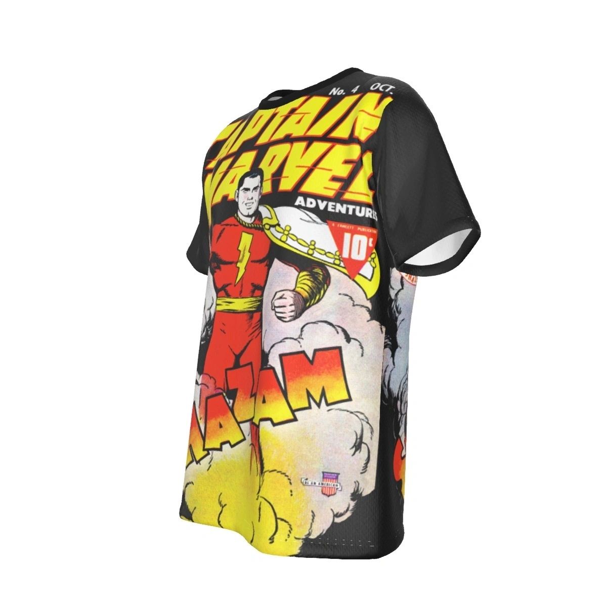 CAPTAIN MARVEL ADVENTURES 4 ALL OVER PRINT SHIRT AND TANK