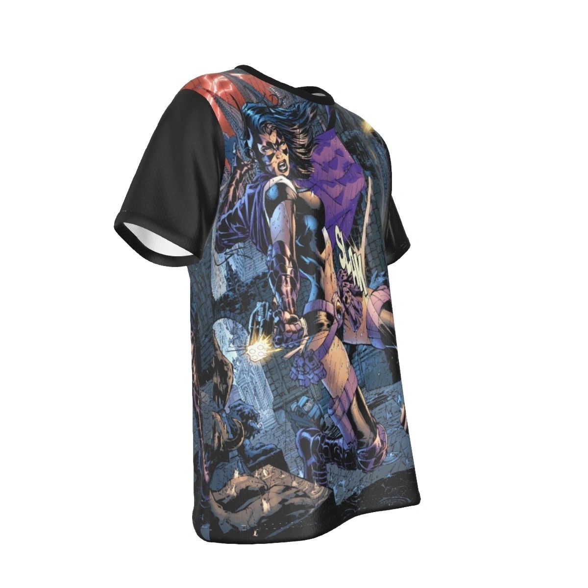 THE HUNTERESS BY JIM LEE ALL OVER PRINT SHIRT AND TANK