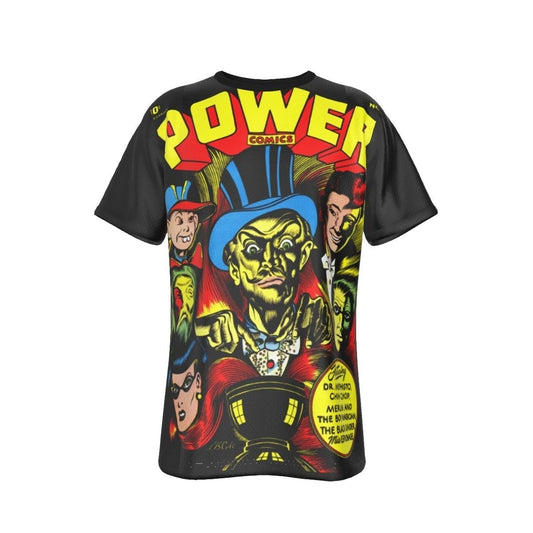 POWER COMICS 3 ALL OVER PRINT SHIRT AND TANK