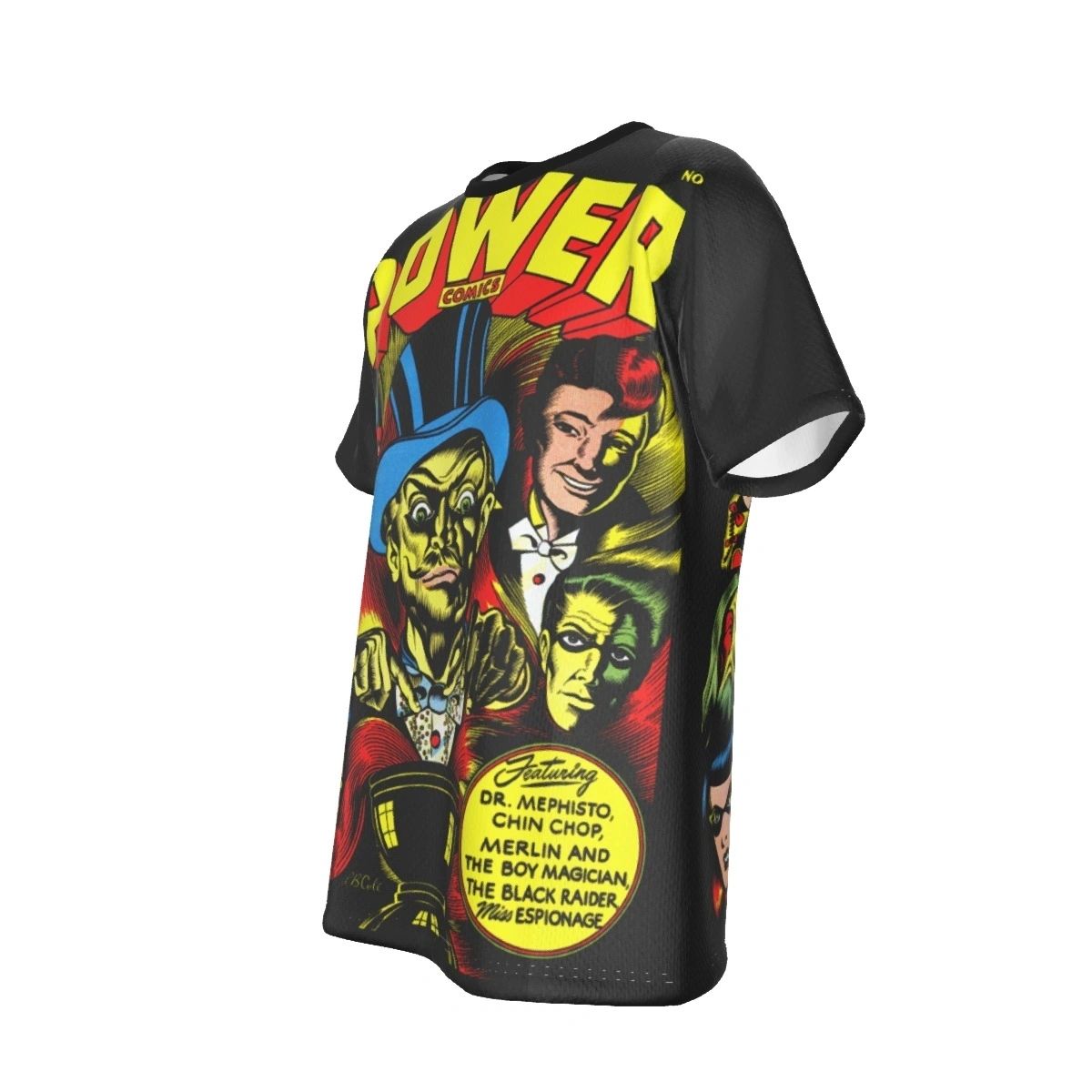 POWER COMICS 3 ALL OVER PRINT SHIRT AND TANK