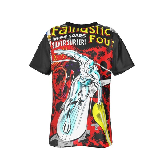 FANTASTIC FOUR 72 ALL OVER PRINT SHIRT AND TANK - SECRET SALE WITH SILVER SURFER