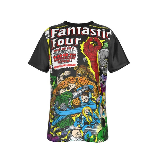 FANTASTIC FOUR 100 ALL OVER PRINT SHIRT AND TANK - SECRET SALE