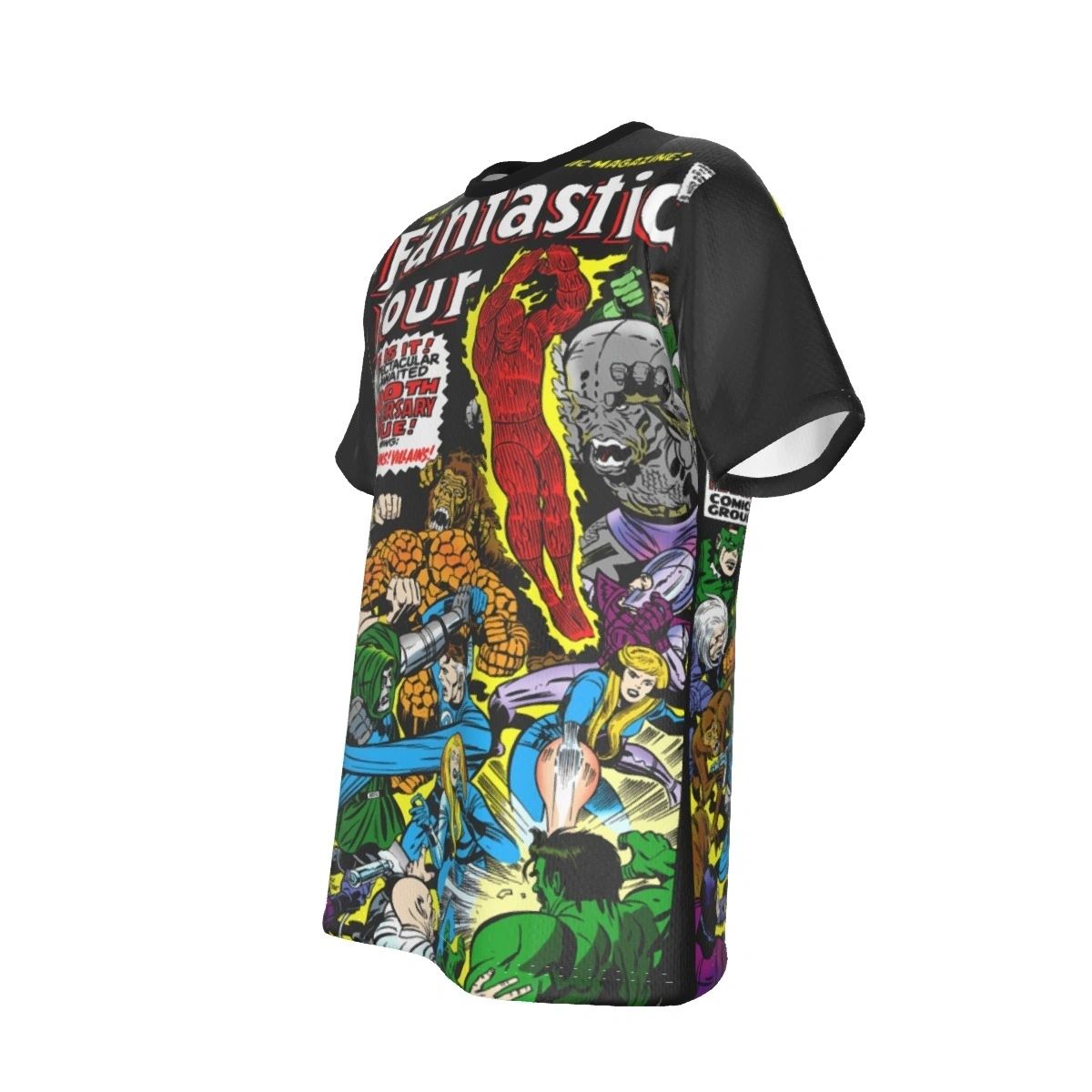 FANTASTIC FOUR 100 ALL OVER PRINT SHIRT AND TANK - SECRET SALE