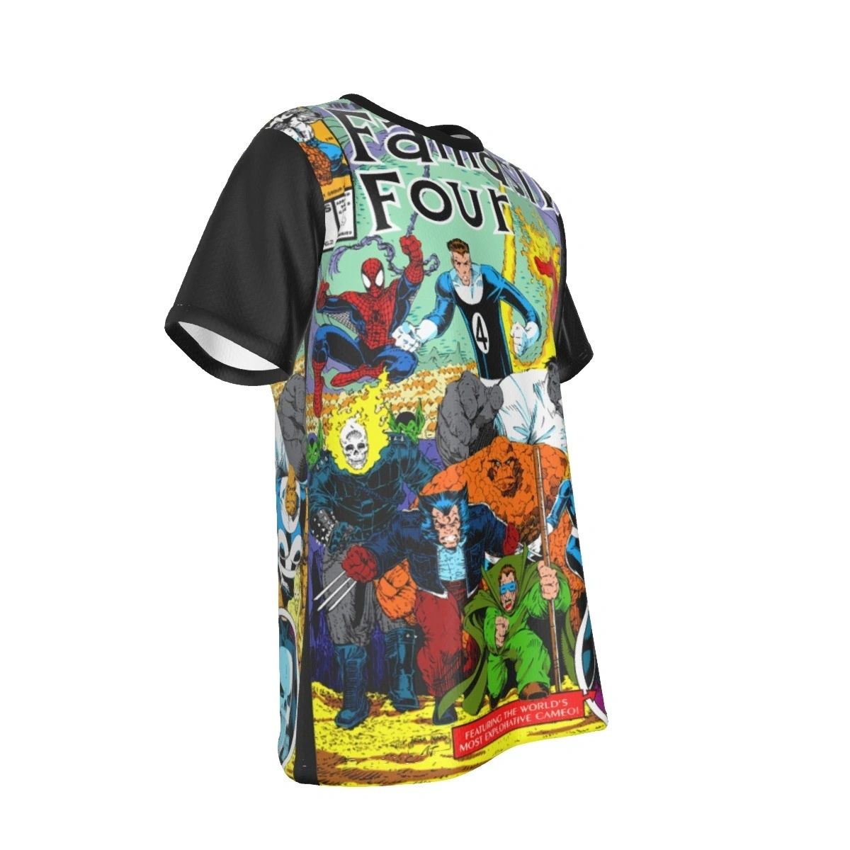 FANTASTIC FOUR 300 ALL OVER PRINT SHIRT AND TANK - SECRET SALE ARTHUR ADAMS