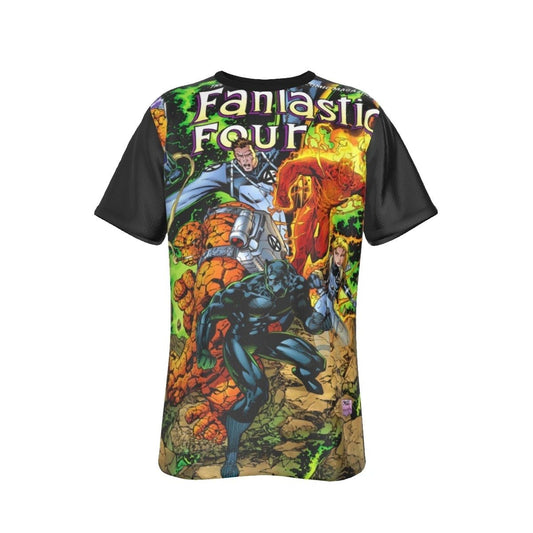 FANTASTIC FOUR V2 - 4 ALL OVER PRINT SHIRT AND TANK - SECRET SALE JIM LEE
