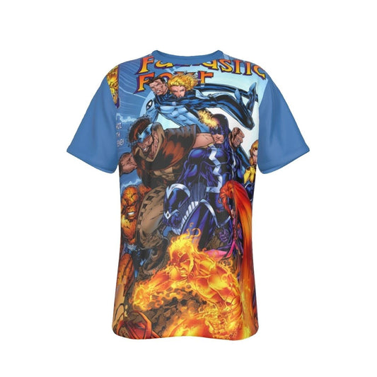 FANTASTIC FOUR V2 - 8 ALL OVER PRINT SHIRT AND TANK - SECRET SALE