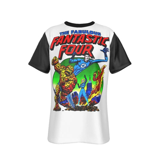 FANTASTIC FOUR ALL OVER PRINT SHIRT AND TANK