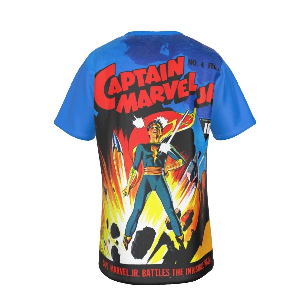 CAPTAIN MARVEL JR 4 ALL OVER PRINT SHIRT AND TANK