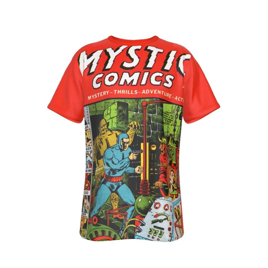 MYSTIC COMICS 3 ALL OVER PRINT SHIRT AND TANK