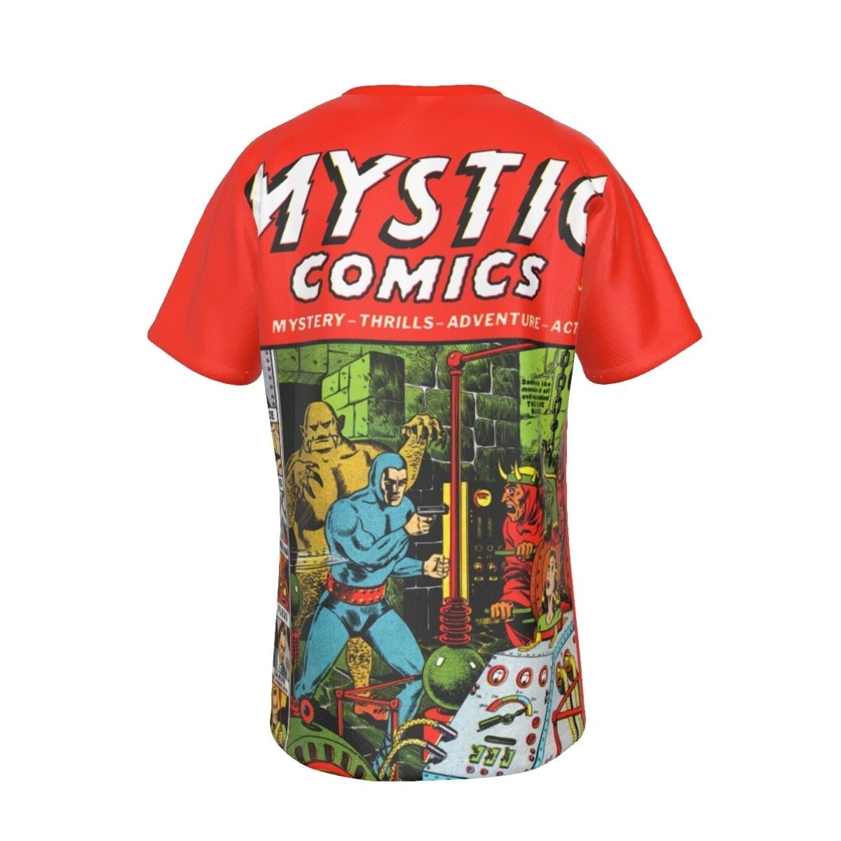 MYSTIC COMICS 3 ALL OVER PRINT SHIRT AND TANK