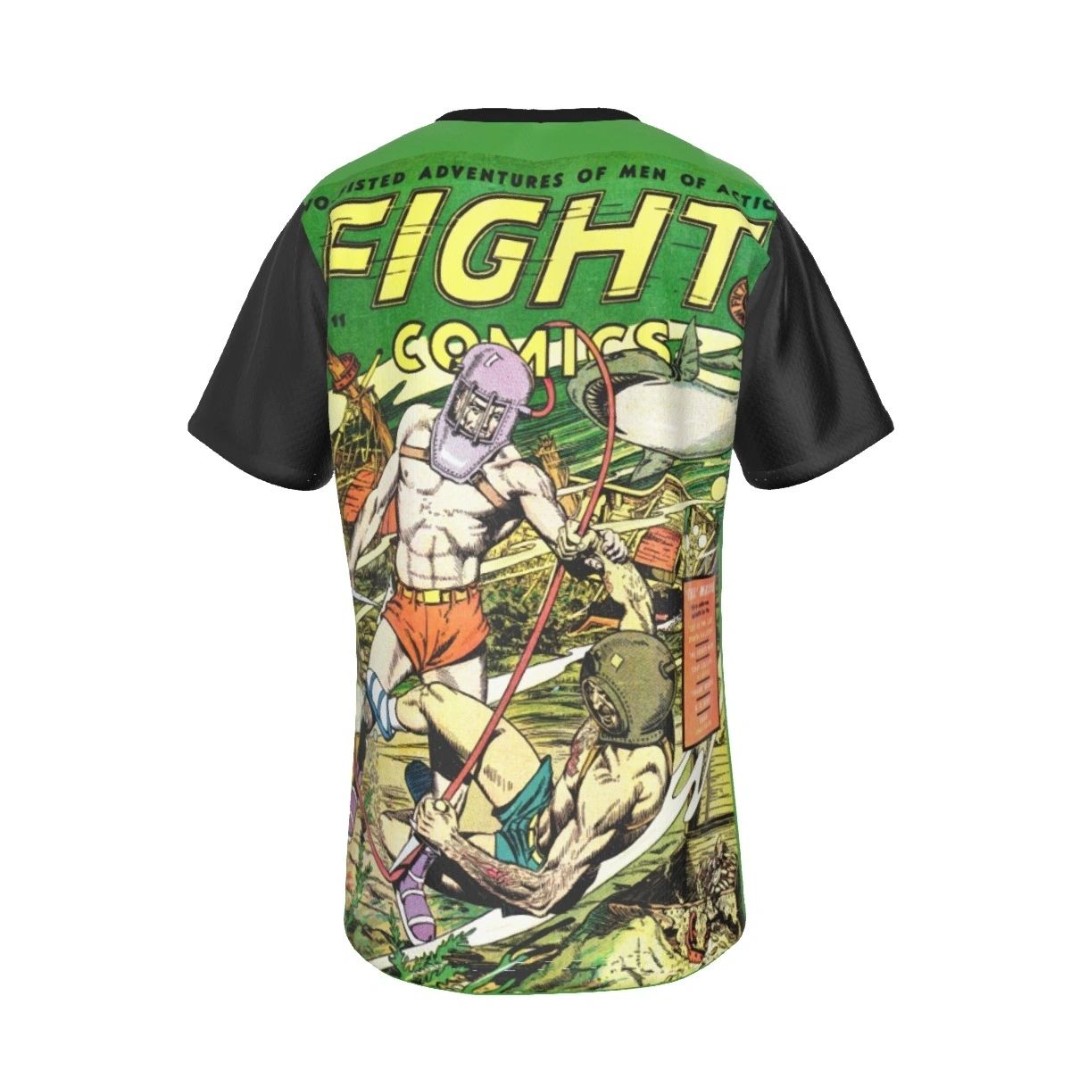 FIGHT COMICS ALL OVER PRINT SHIRT AND TANK - WITH KINKS MASON