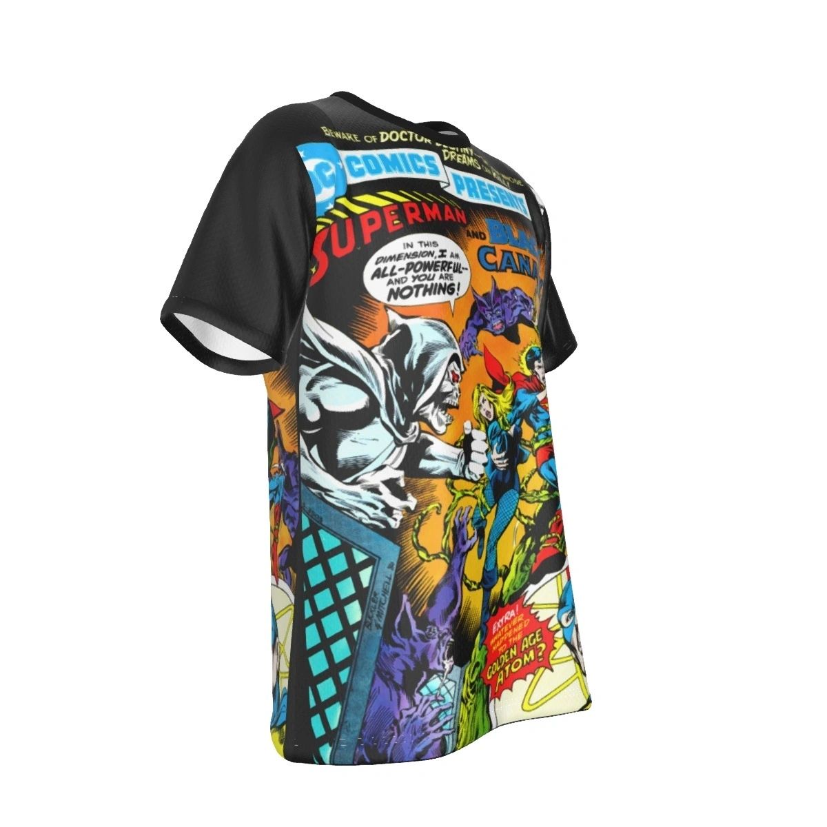 DC COMICS PRESENTS 30 BLACK CANARY ALL OVER PRINT SHIRT AND TANK