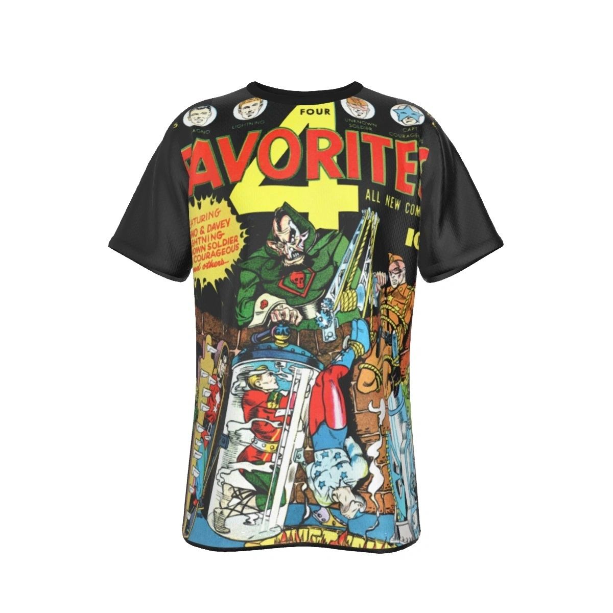 FOUR FAVORITES 5 ALL OVER PRINT SHIRT AND TANK