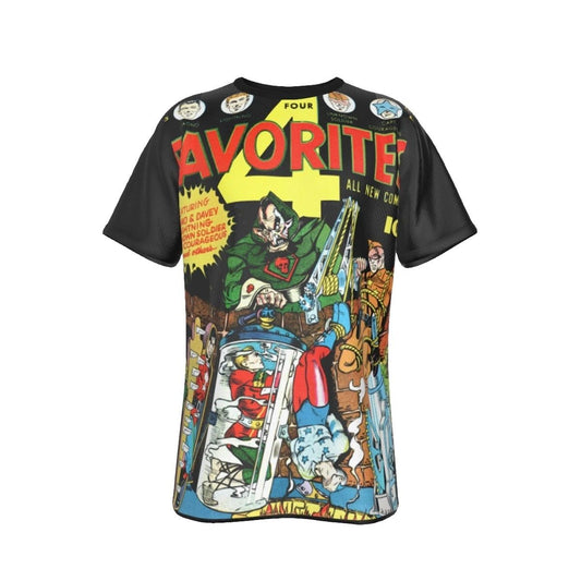 FOUR FAVORITES 5 ALL OVER PRINT SHIRT AND TANK