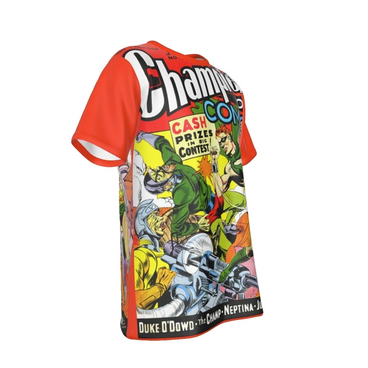 CHAMPIONS COMICS 8 ALL OVER PRINT SHIRT AND TANK