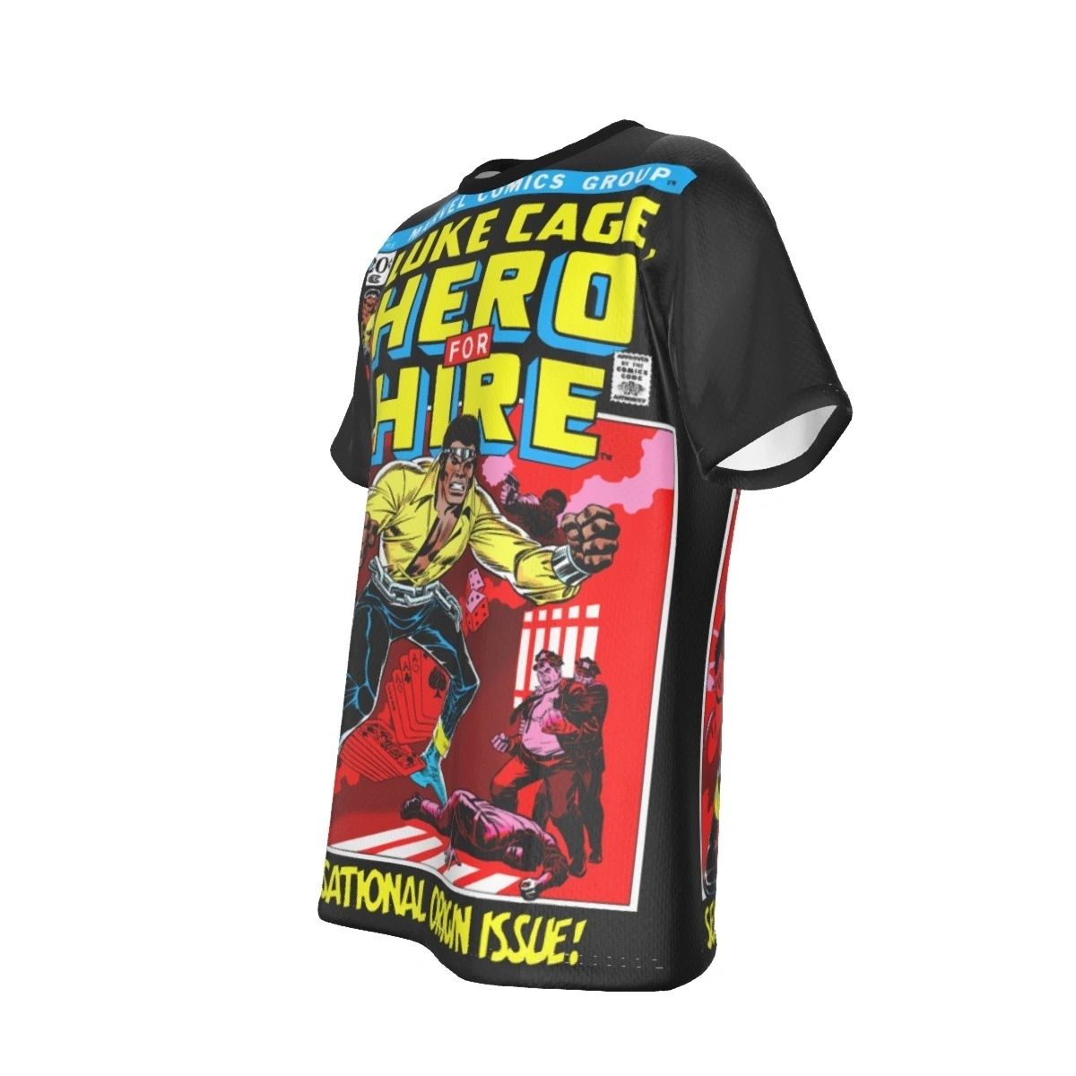 LUKE CAGE,POWER MAN 1 ALL OVER PRINT SHIRT AND TANK