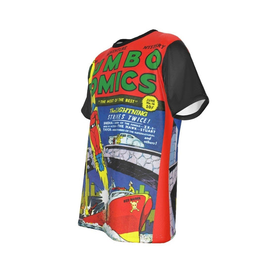 JUMBO COMICS 16 ALL OVER PRINT SHIRT AND TANK