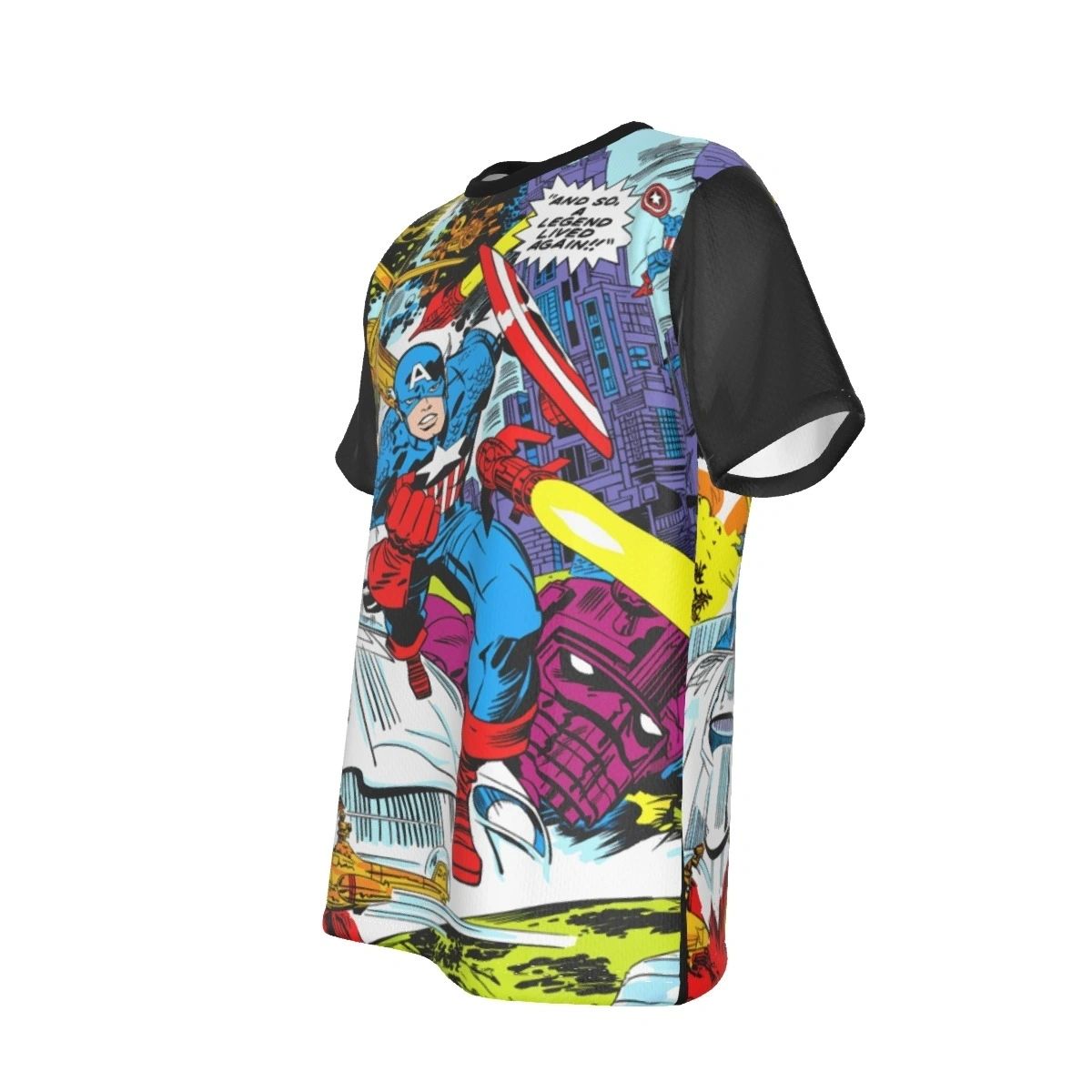 CAPTAIN AMERICA 112 ALL OVER PRINT SHIRT AND TANK