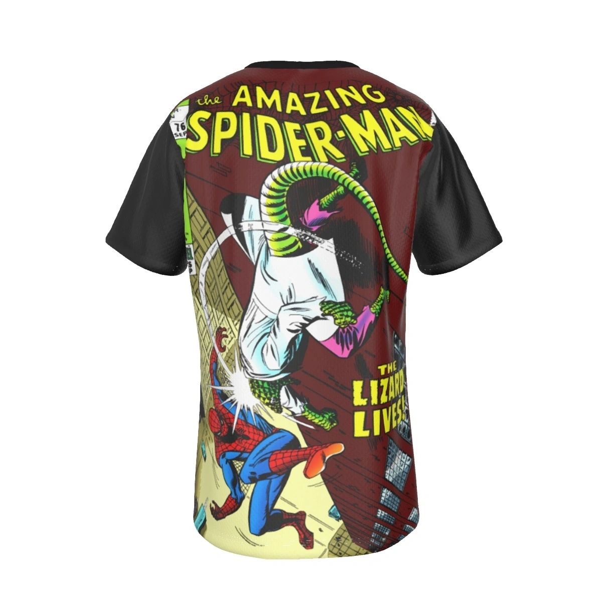 SPIDERMAN 76 ALL OVER PRINT SHIRT AND TANK - LIZARD