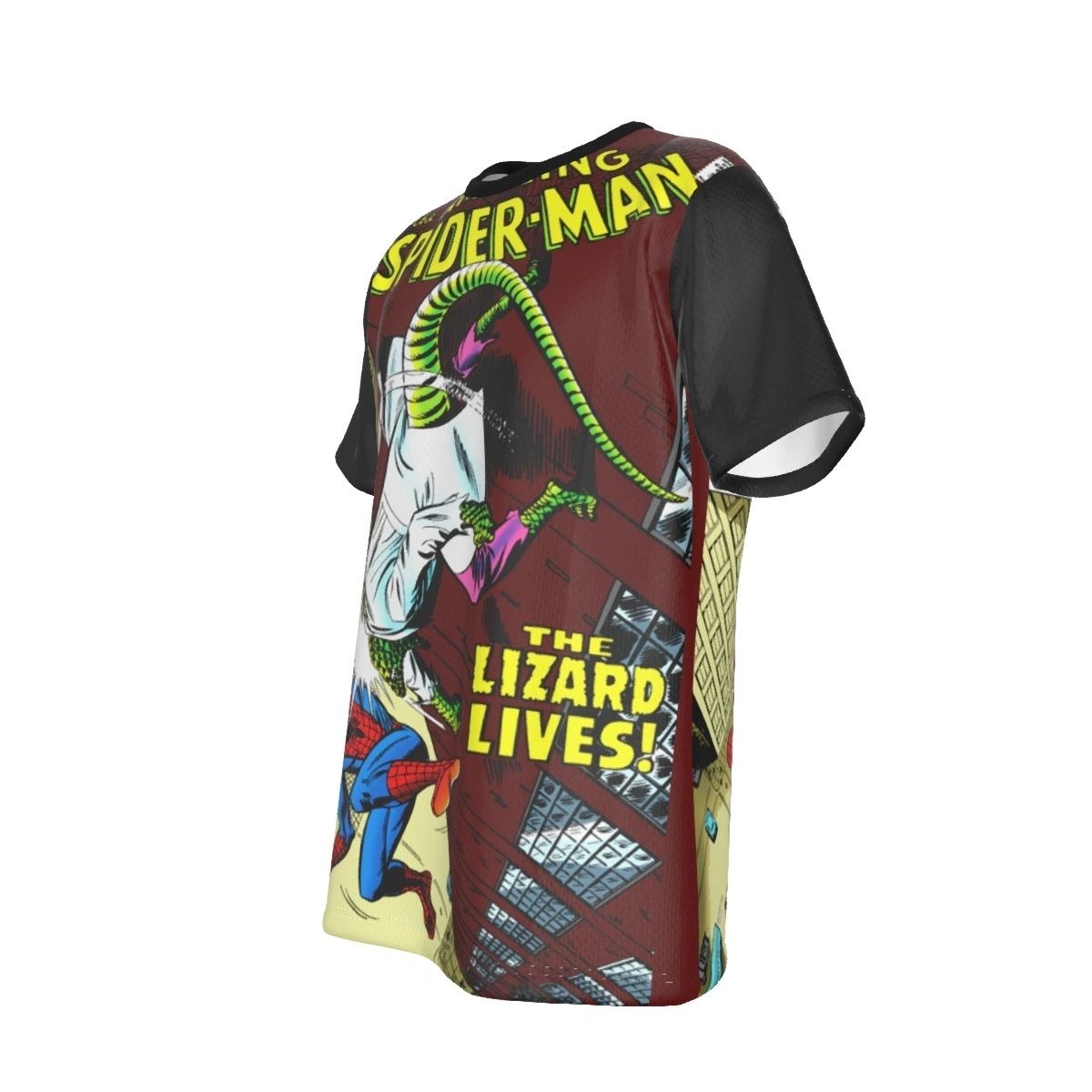 SPIDERMAN 76 ALL OVER PRINT SHIRT AND TANK - LIZARD