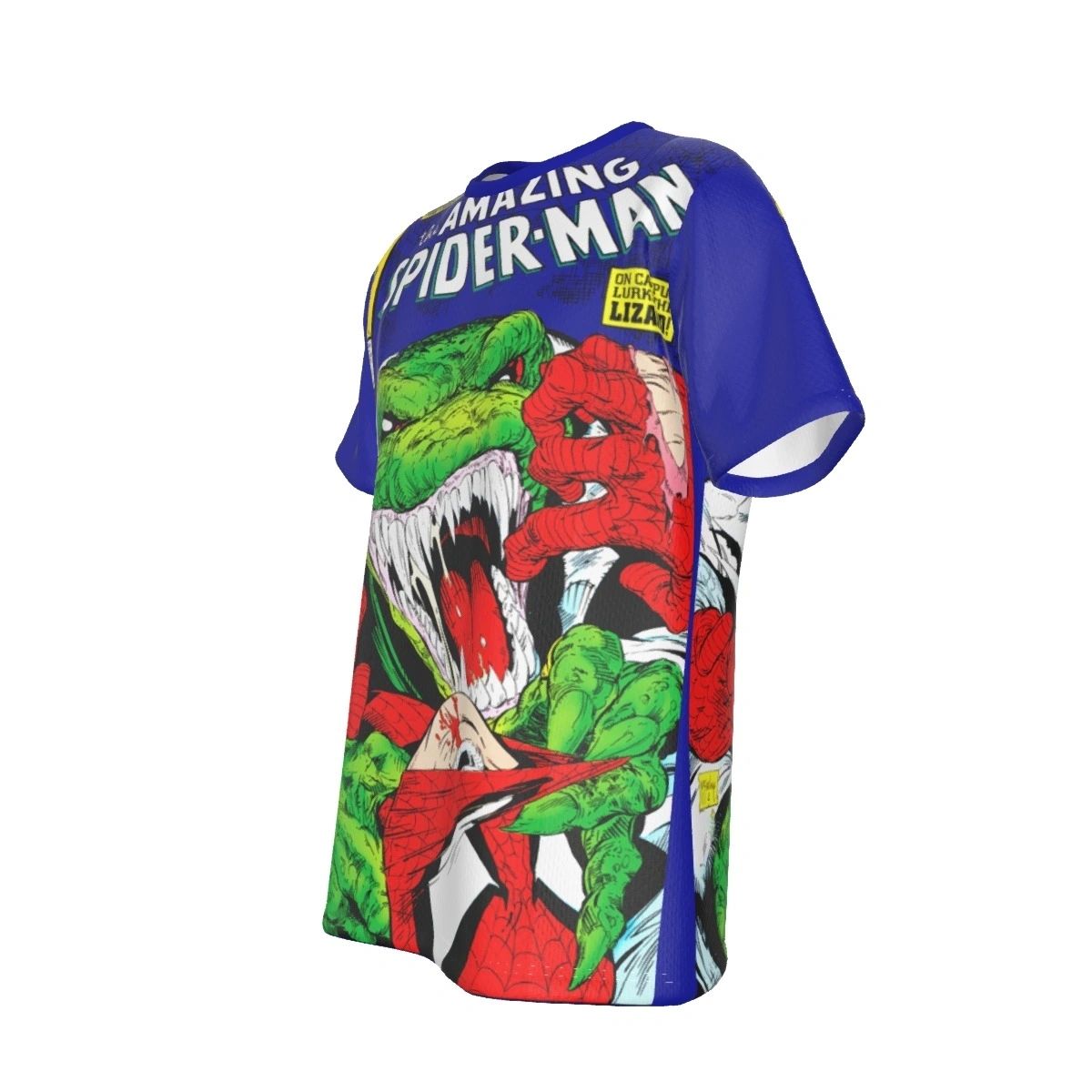 SPIDERMAN 313 ALL OVER PRINT SHIRT AND TANK - LIZARD BY MCFARLANE