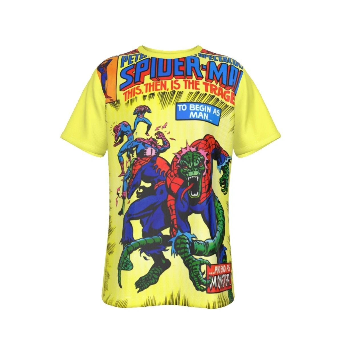 PETER PARKER 40 ALL OVER PRINT SHIRT AND TANK - LIZARD