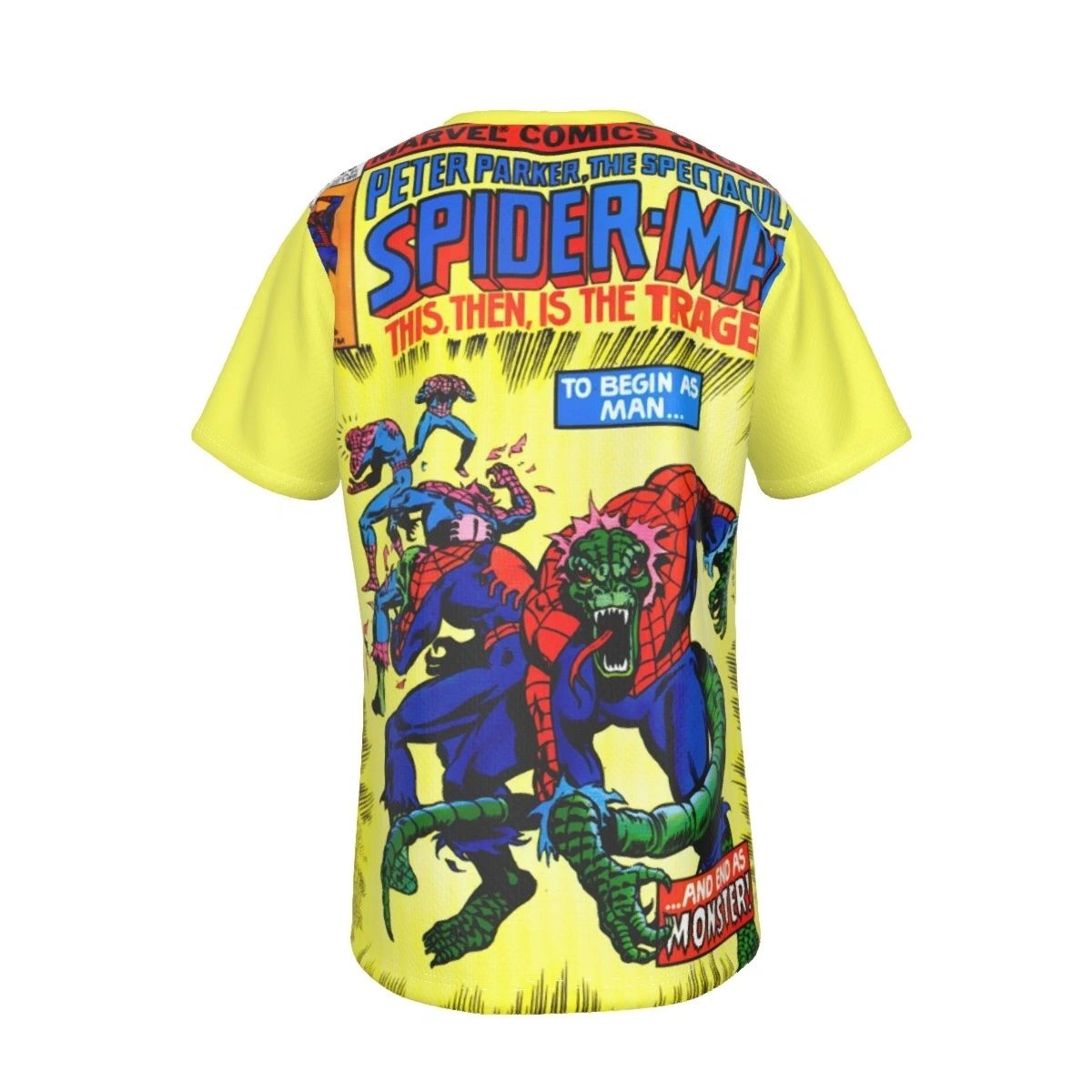 PETER PARKER 40 ALL OVER PRINT SHIRT AND TANK - LIZARD
