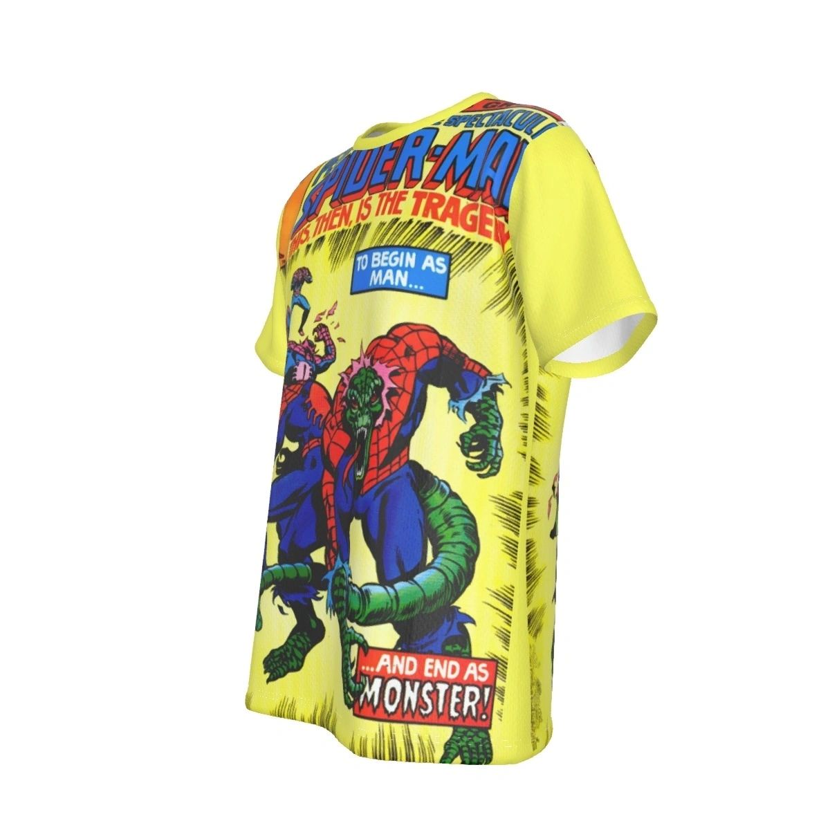 PETER PARKER 40 ALL OVER PRINT SHIRT AND TANK - LIZARD
