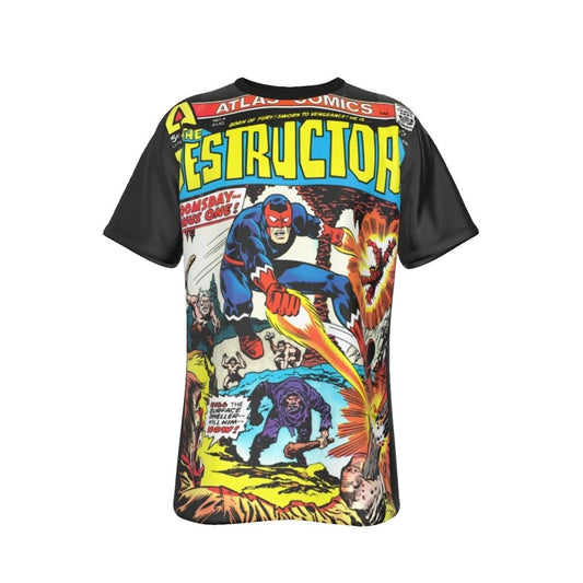 DESTRUCTOR 4 ALL OVER PRINT SHIRT AND TANK - ATLAS COMICS