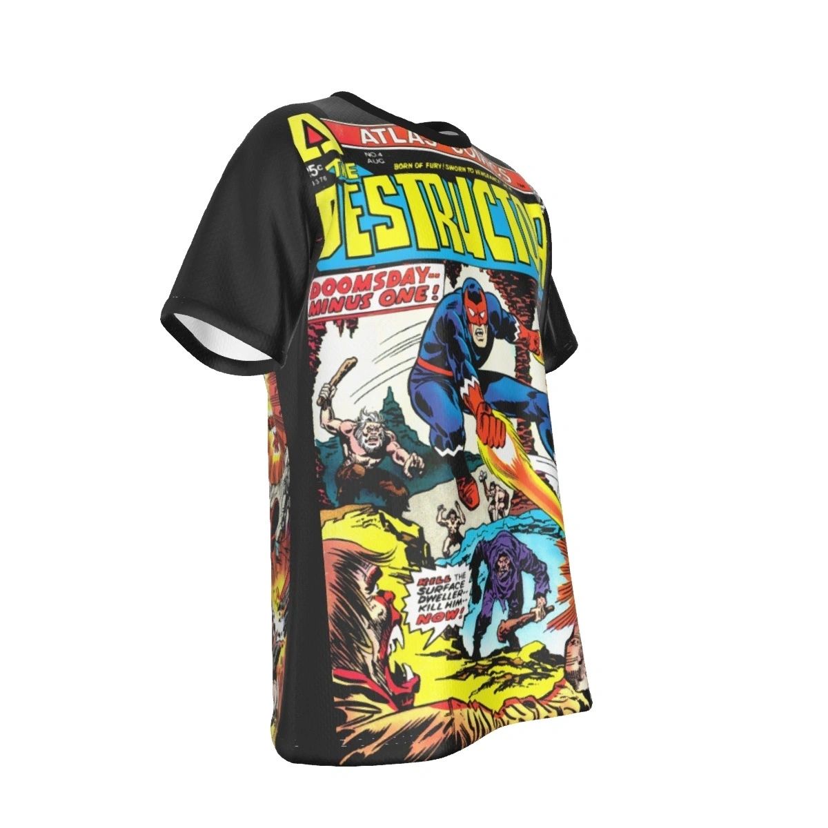 DESTRUCTOR 4 ALL OVER PRINT SHIRT AND TANK - ATLAS COMICS