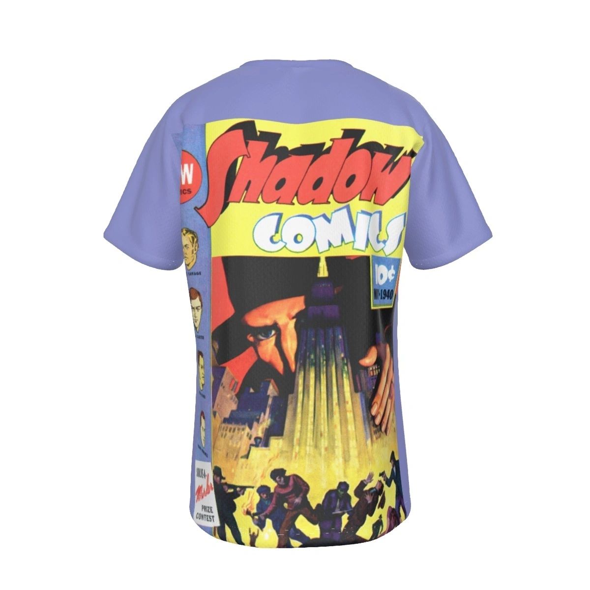 SHADOW COMICS ALL OVER PRINT SHIRT AND TANK