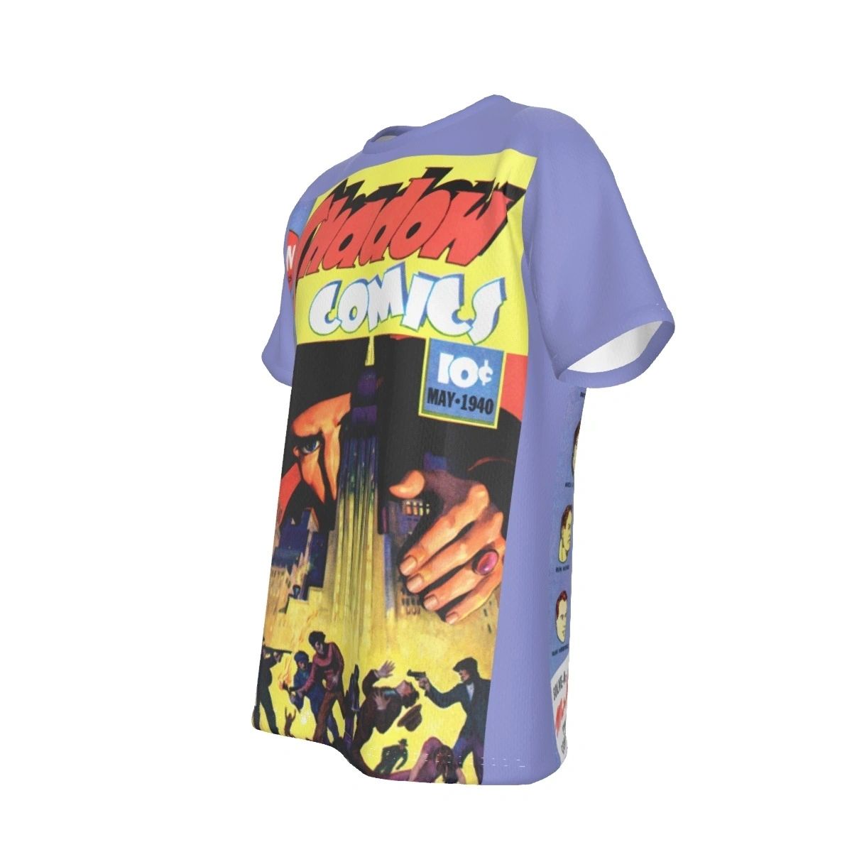 SHADOW COMICS ALL OVER PRINT SHIRT AND TANK