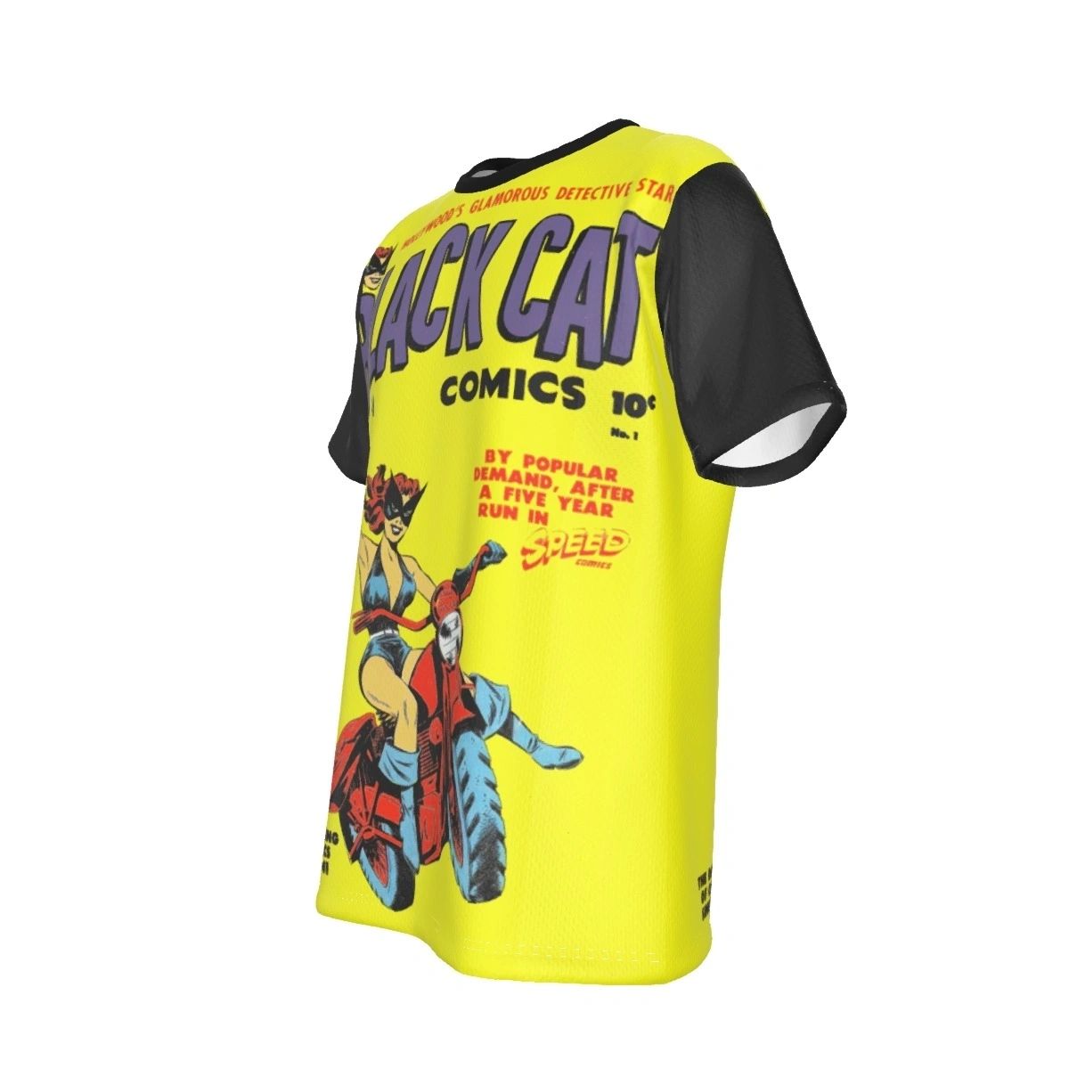 BLACK CAT COMICS1 ALL OVER PRINT SHIRT AND TANK