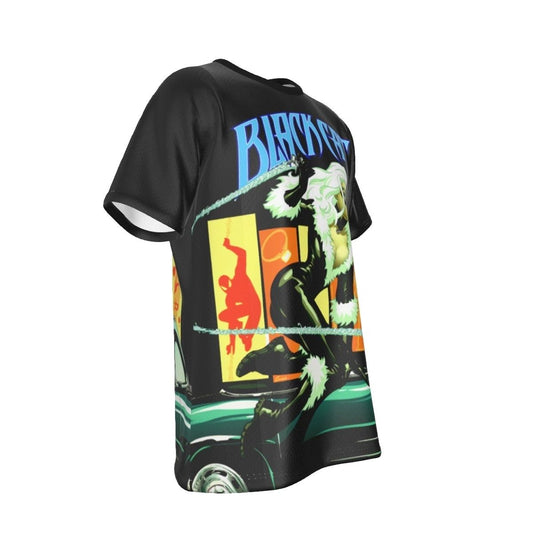 SPIDERMAN PRESENTS BLACK CAT 1 ALL OVER PRINT SHIRT AND TANK
