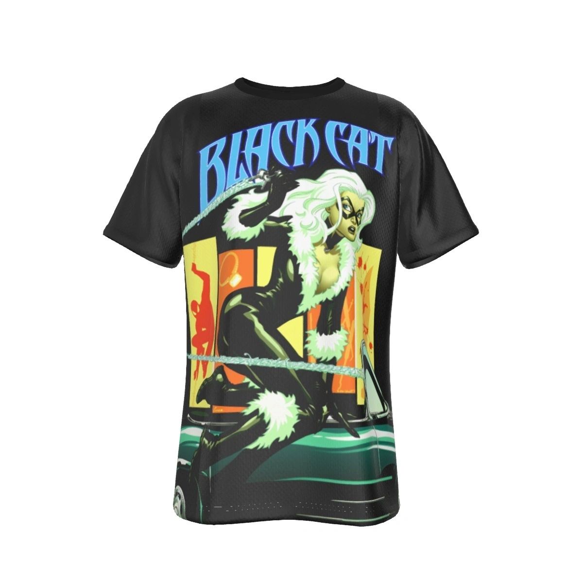 SPIDERMAN PRESENTS BLACK CAT 1 ALL OVER PRINT SHIRT AND TANK