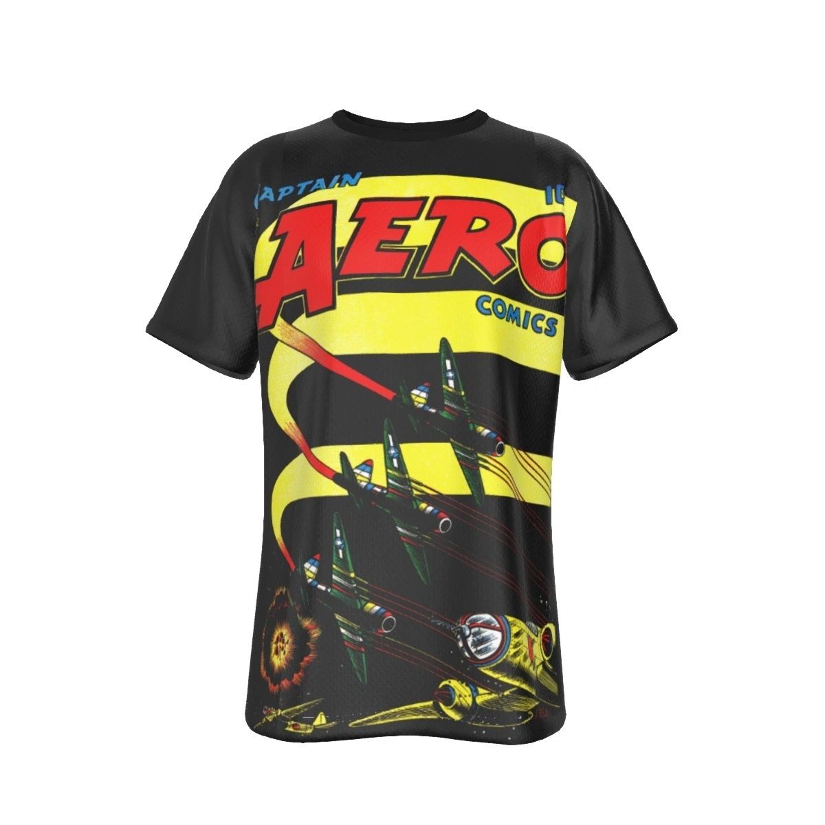 CAPTAIN AERO COMICS 22 ALL OVER PRINT SHIRT AND TANK