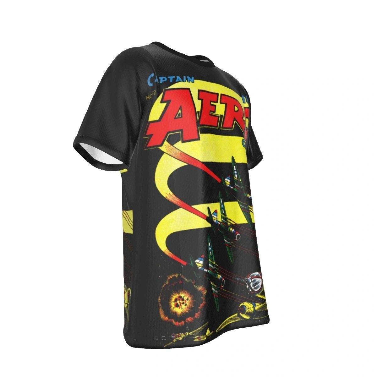 CAPTAIN AERO COMICS 22 ALL OVER PRINT SHIRT AND TANK