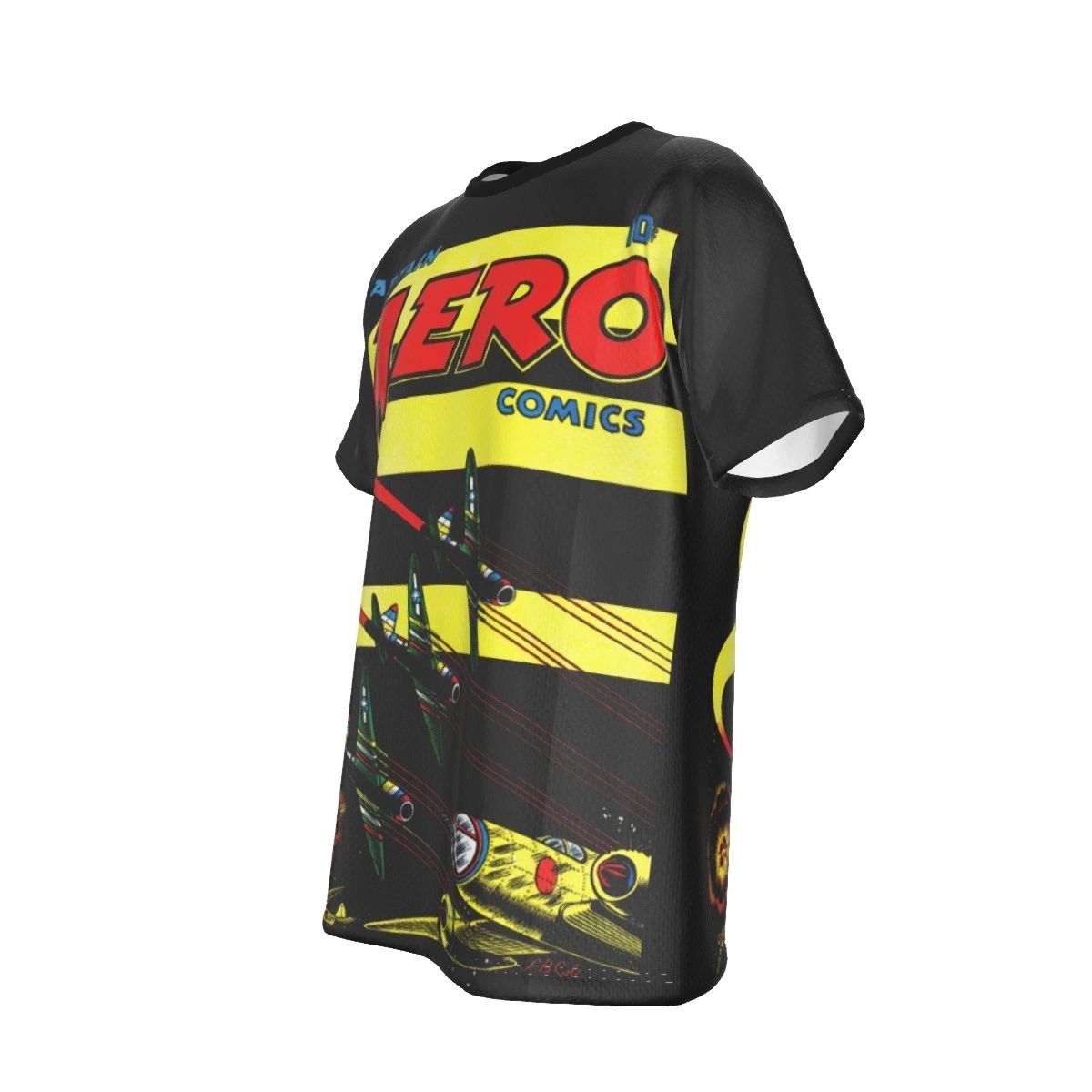 CAPTAIN AERO COMICS 22 ALL OVER PRINT SHIRT AND TANK