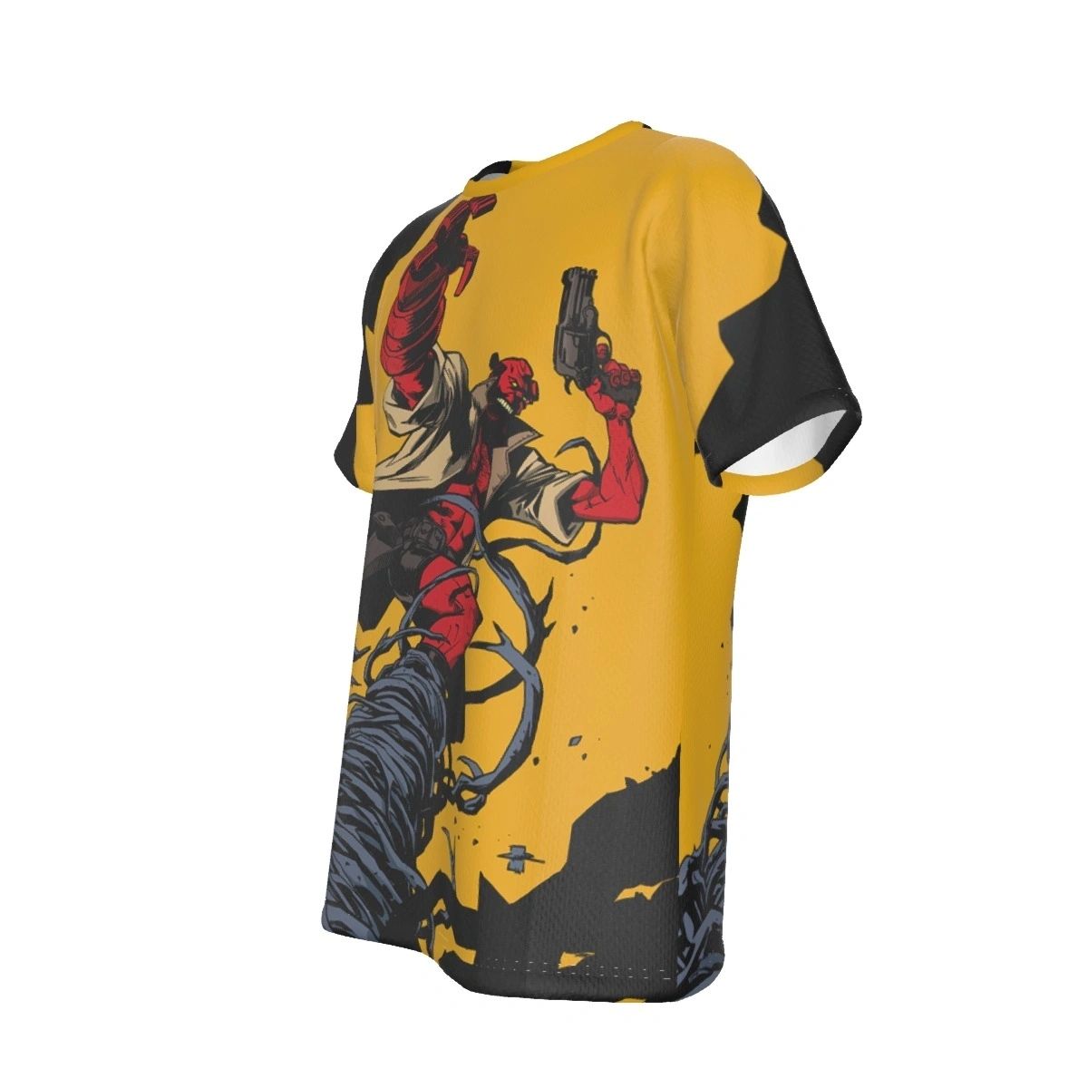 HELLBOY ALL OVER PRINT SHIRT AND TANK- YILDIRAY CINAR ART