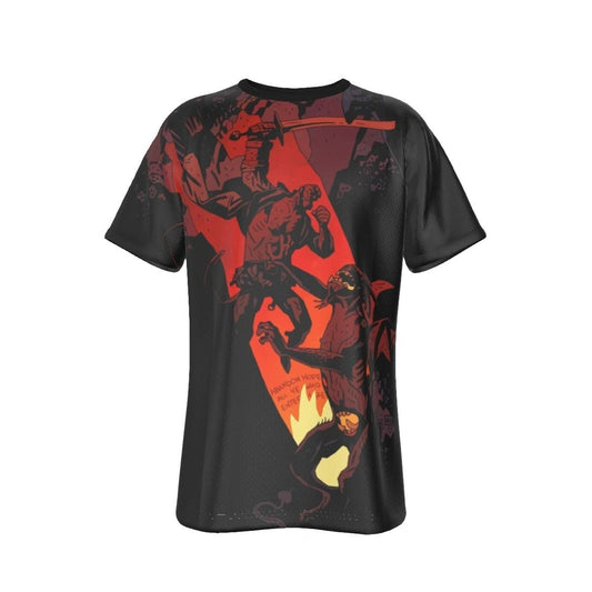 HELLBOY IN HELL ALL OVER PRINT SHIRT AND TANK