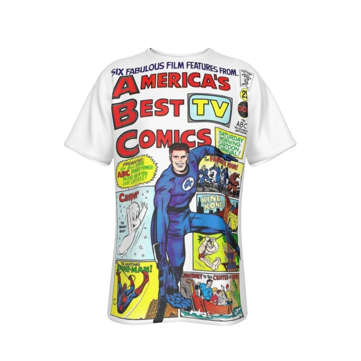 AMERICA'S BEST TV COMICS ALL OVER PRINT SHIRT AND TANK
