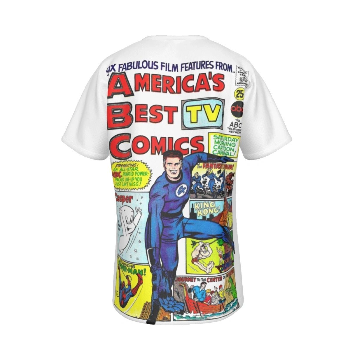 AMERICA'S BEST TV COMICS ALL OVER PRINT SHIRT AND TANK