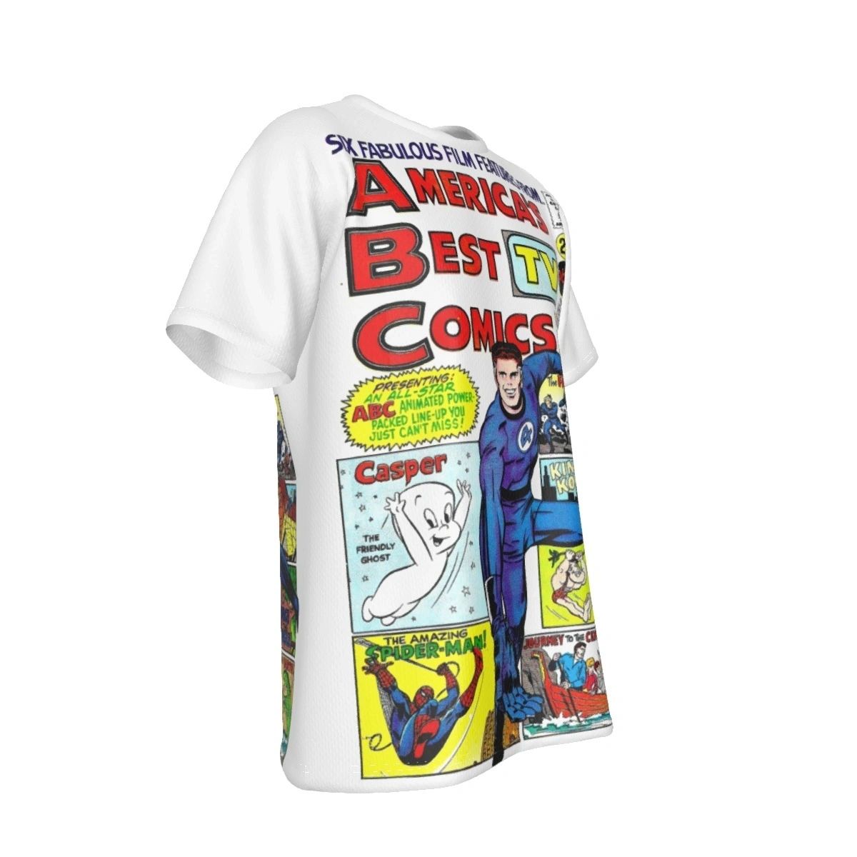 AMERICA'S BEST TV COMICS ALL OVER PRINT SHIRT AND TANK