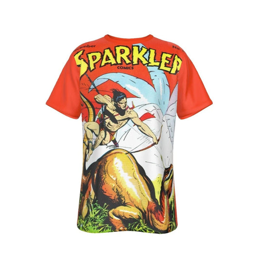 SPARKLER COMICS ALL OVER PRINT SHIRT AND TANK