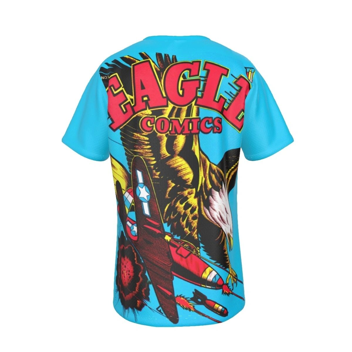 EAGLE COMICS ALL OVER PRINT SHIRT AND TANK