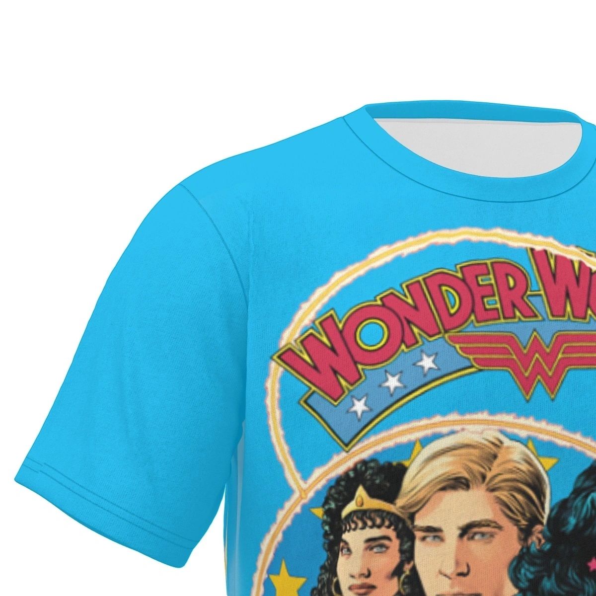 WONDER WOMAN 80TH ANNY ALL OVER PRINT SHIRT AND TANK-#4