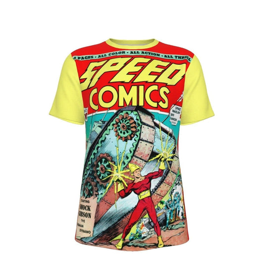 SPEED COMICS 10 ALL OVER PRINT SHIRT AND TANK