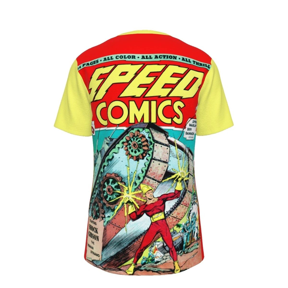 SPEED COMICS 10 ALL OVER PRINT SHIRT AND TANK
